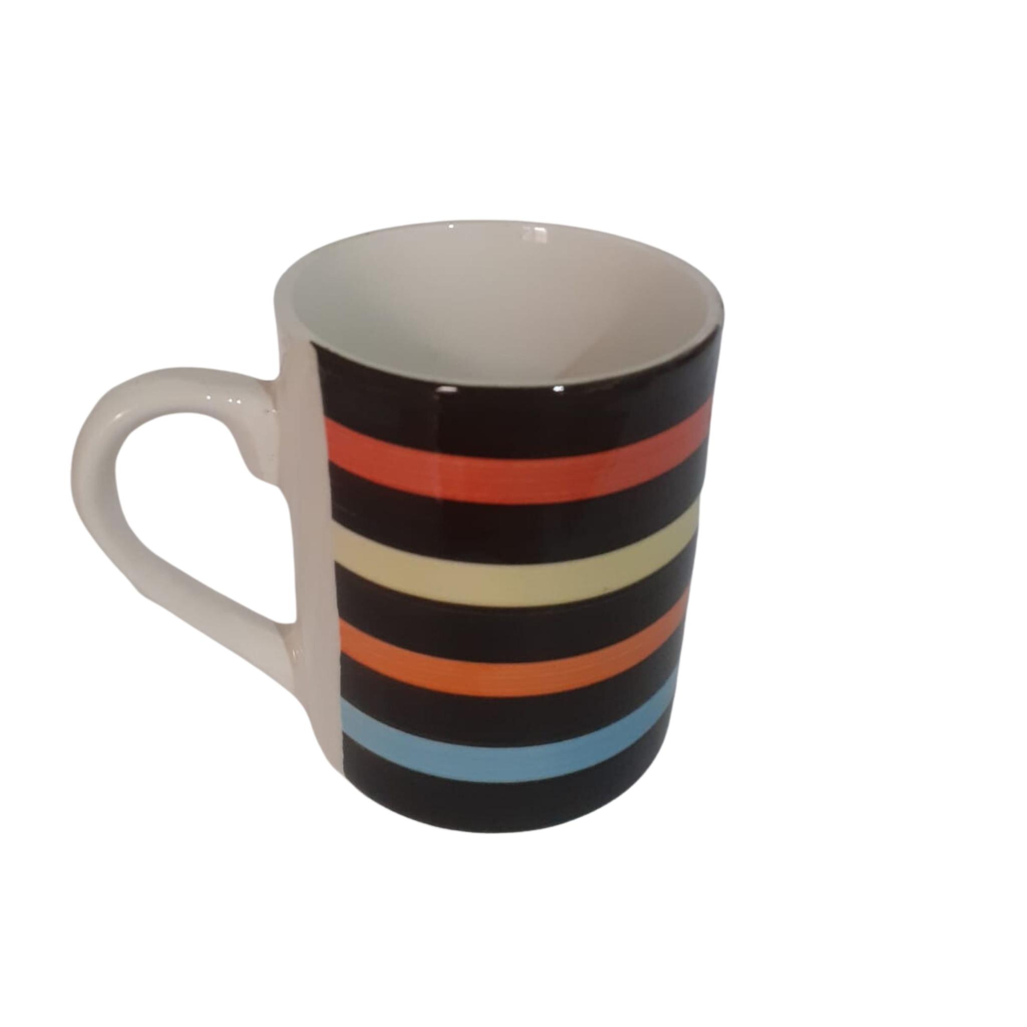 TAZA MUG LINEAS DE COLORES