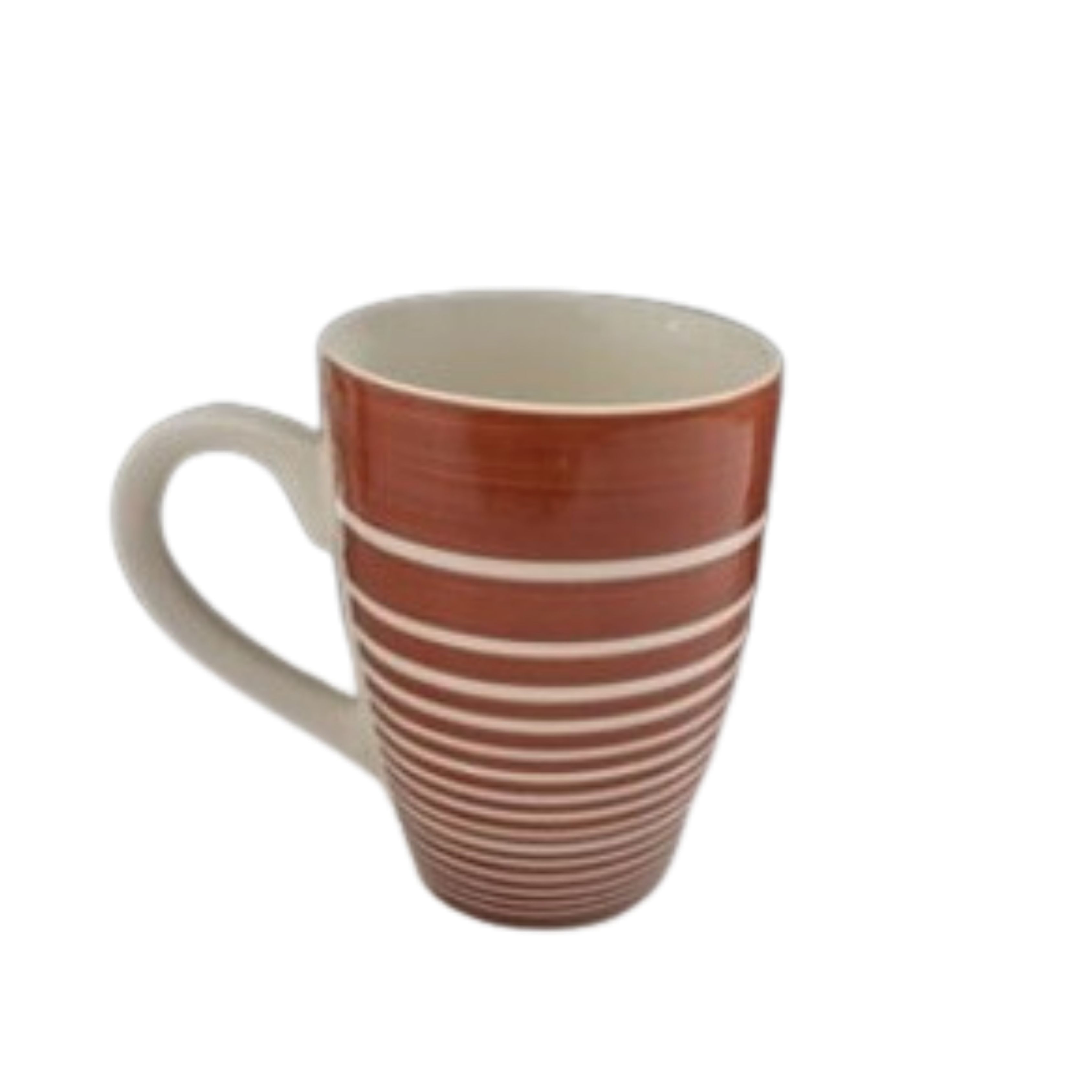 TAZA MUG TERRA CON LINEAS BEIGE