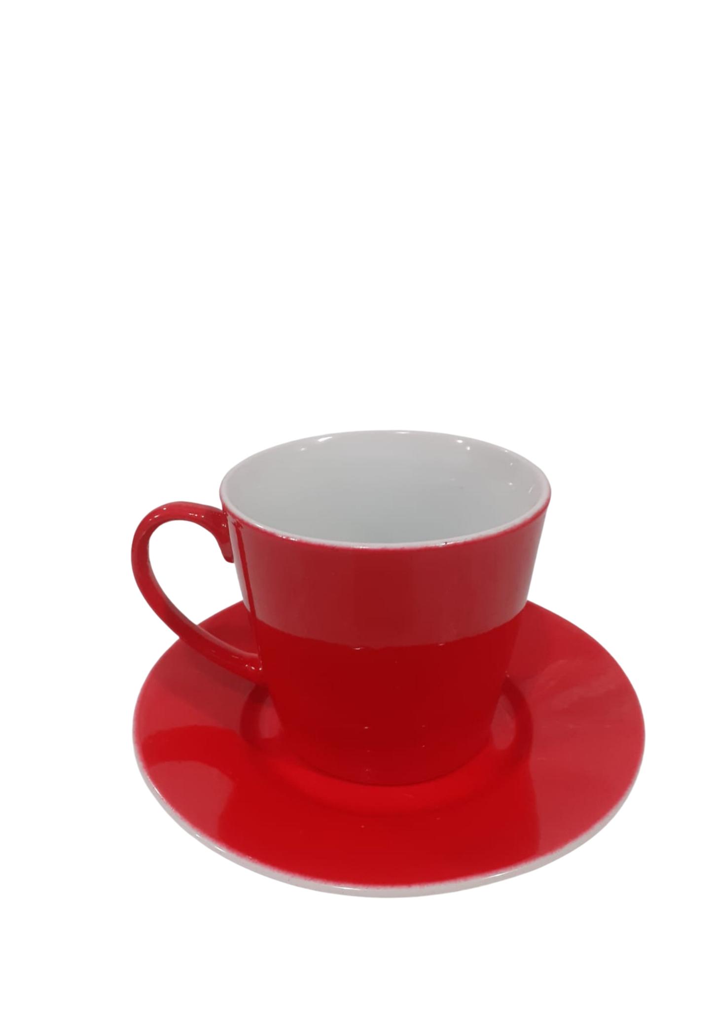 TAZA Y PLATO 250 CC X 6   AD152-01