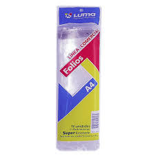 FOLIO LUMA A4 LIVIANO X10U. 30-10