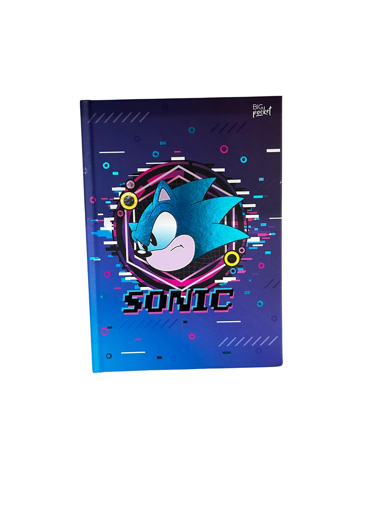 CUADERNO TAPA DURA SONIC