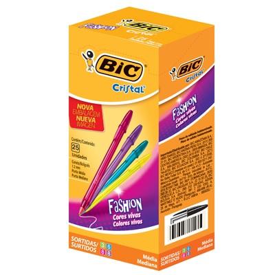 BOLIGRAFO BIC CRISTAL FASHION SHIMMER