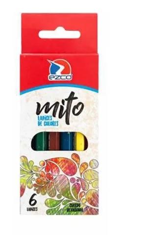 LAPIZ COLOR EZCO MITO X6U. CORTO