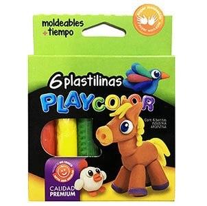 PLASTILINA PLAYCOLOR X6U