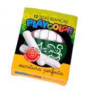 TIZA PLAYCOLOR BLANCA X12U