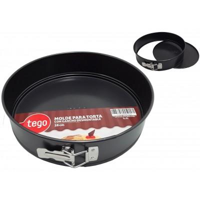 MOLDE TORTA DESMONTABLE C/ GANCHO 28CM.