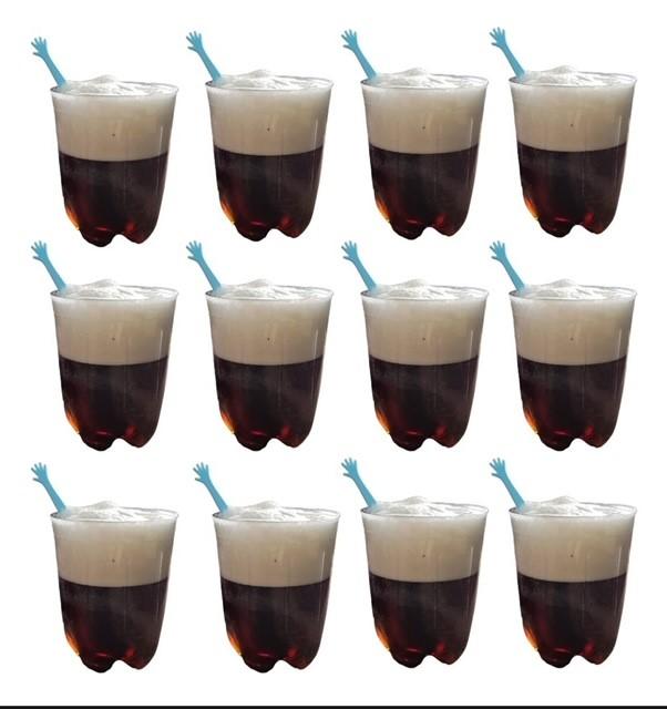 VASO FERNET ACRILICO CON MANITO