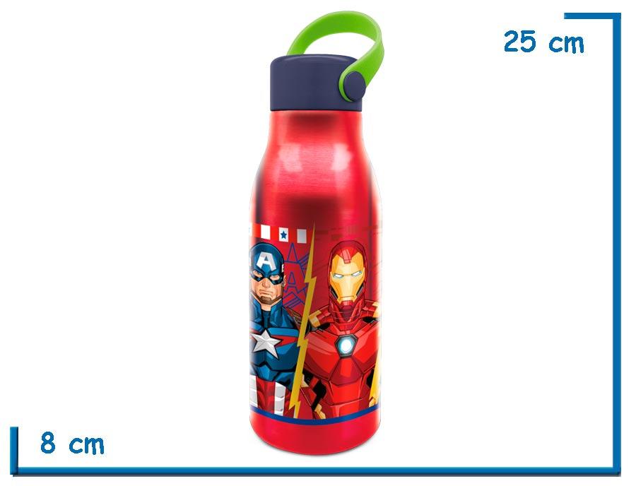 AVENGERS BOTELLA 760 ML FLEXI HANDLE ALUMINIU