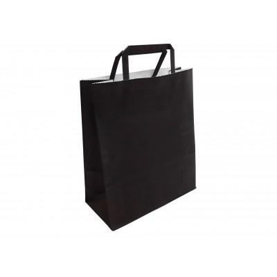 BOLSA PAPEL MADERA ACUARIO CLASSIC NEGRO 22X1