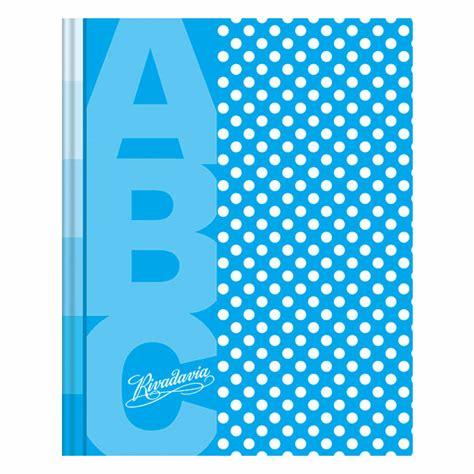 CUADERNO RIVADAVIA ABC LUNARES X50H. CELESTE