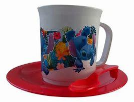 TAZA C/PLATO Y CUCHARA  STICH