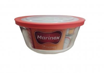 BOWL RED 1.2L C/TAPA PLAST PRACTICA