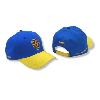 GORRA BOCA JUNIOR AJUSTABLE BORDADA