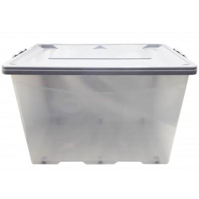 CAJA PLAST. 75 LTS C/RUEDAS  62X40X40