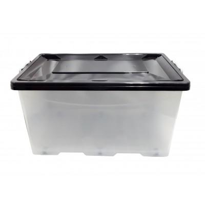 CAJA PLAST. 55 LTS C/RUEDAS  62X40X33