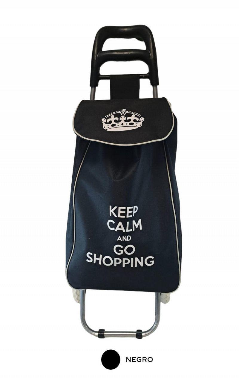 CARRO COMPRA KEEP CALM MED 50*33*20CM