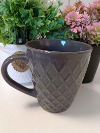 TAZA GRIS 350 ML.