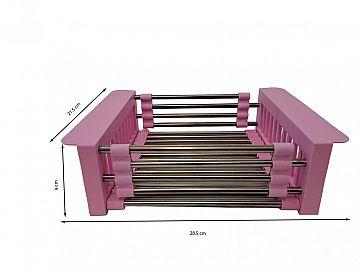 ESCURRIDOR EXTENS P/ BACHA ACERO 21,5*26*43CM