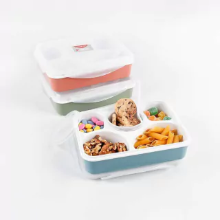 LUNCHERA PLASTICA RECTANGULAR