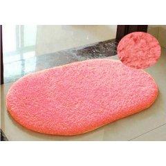 ALFOMBRA  SHAGGY OVAL SALMON.40X60CM