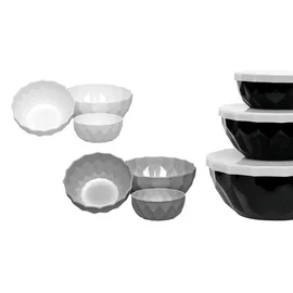 SET DE 3 BOWLS CON TAPA CLASICO