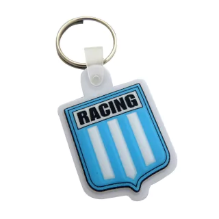 LLAVERO ESCUDO PVC RACING