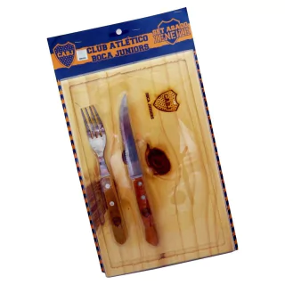 SET PLATO Y CUBIERTO ECONOMICO BOCA