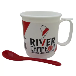 JARRO PLASTICO RIVER C/CUCHARITA