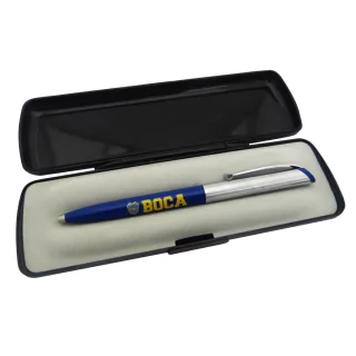 BOLIGRAFO BOCA CAPUCHON METAL C/ESTUCHE