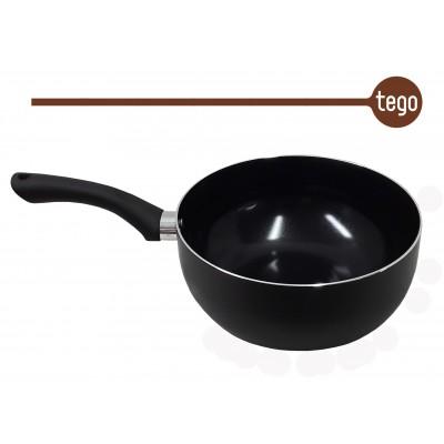 WOK 26X9.5CM CERAMICA NEGRO TEGO