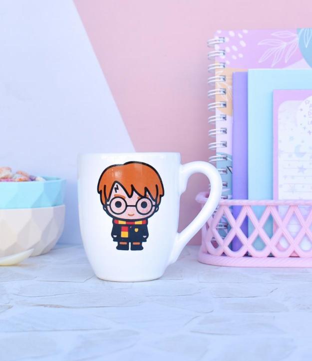 TAZA DE PORCELANA BOMBE (HARRY POTTER)