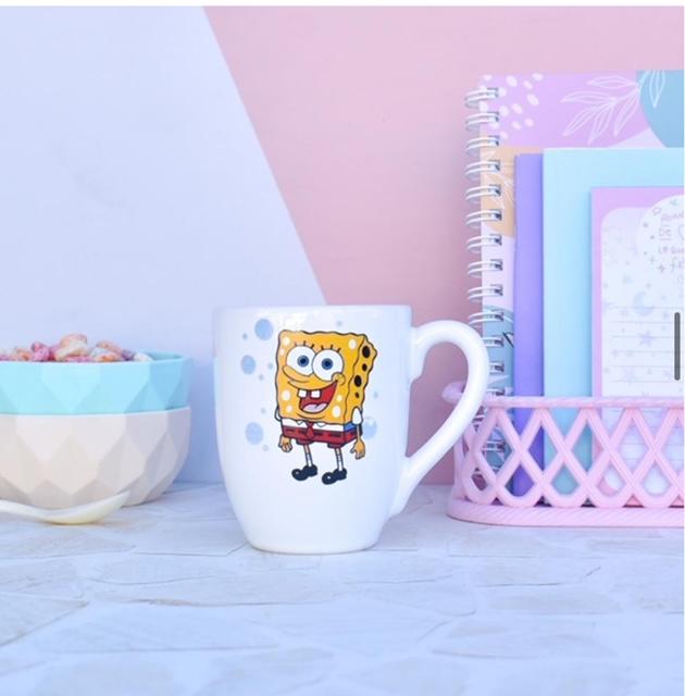 TAZA DE PORCELANA BOMBE BOB ESPONJA