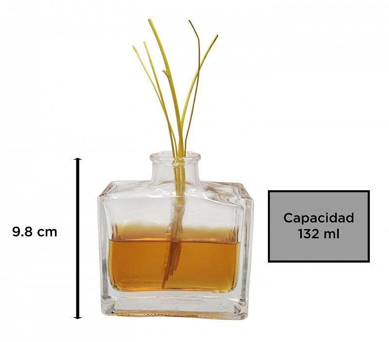 BOTELLITA DIFUSORA SIN TAPA 132ML. ALTO 9,8CM