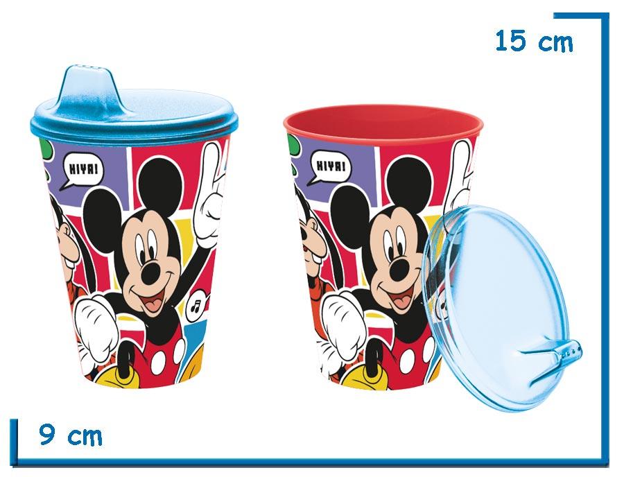 MICKEY MOUSE VASO 430 ML EASY SLIPPER