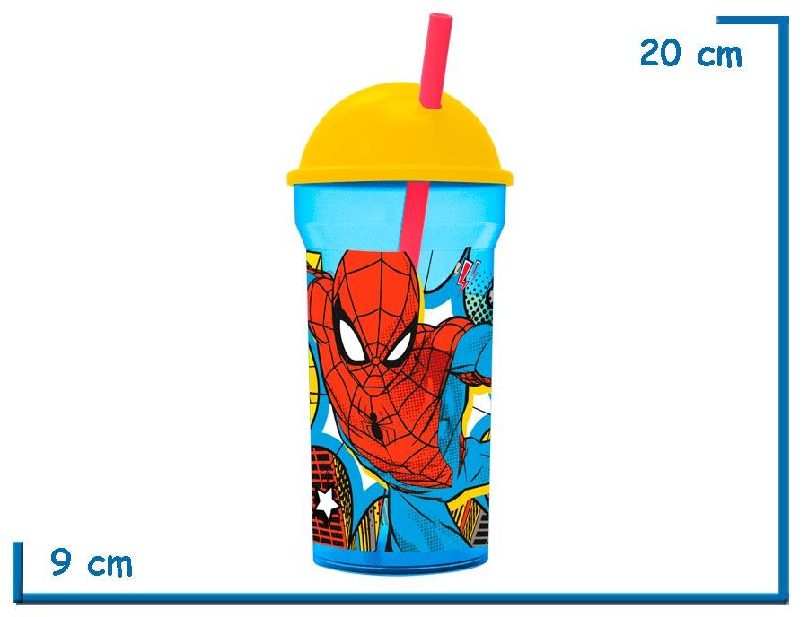 SPIDER-MAN VASO 460 ML TRANSP.