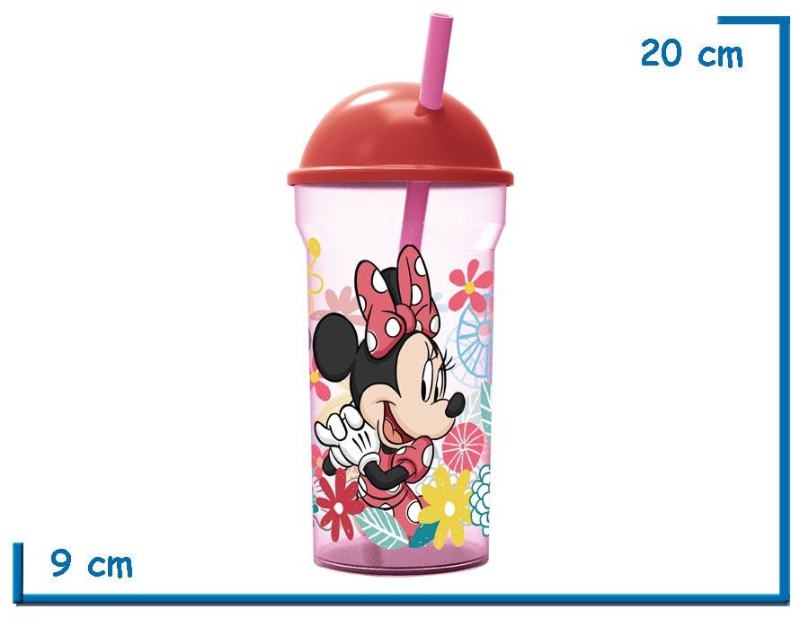 MINNIE MOUSE VASO 460 ML TRANSP.