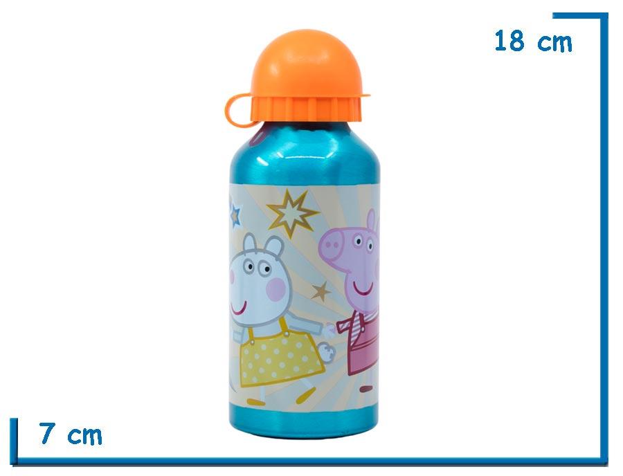 PEPPA PIG BOTELLA 400 ML ALUMINIUM