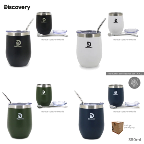 VASO MATE DISCOVERY 350 ML