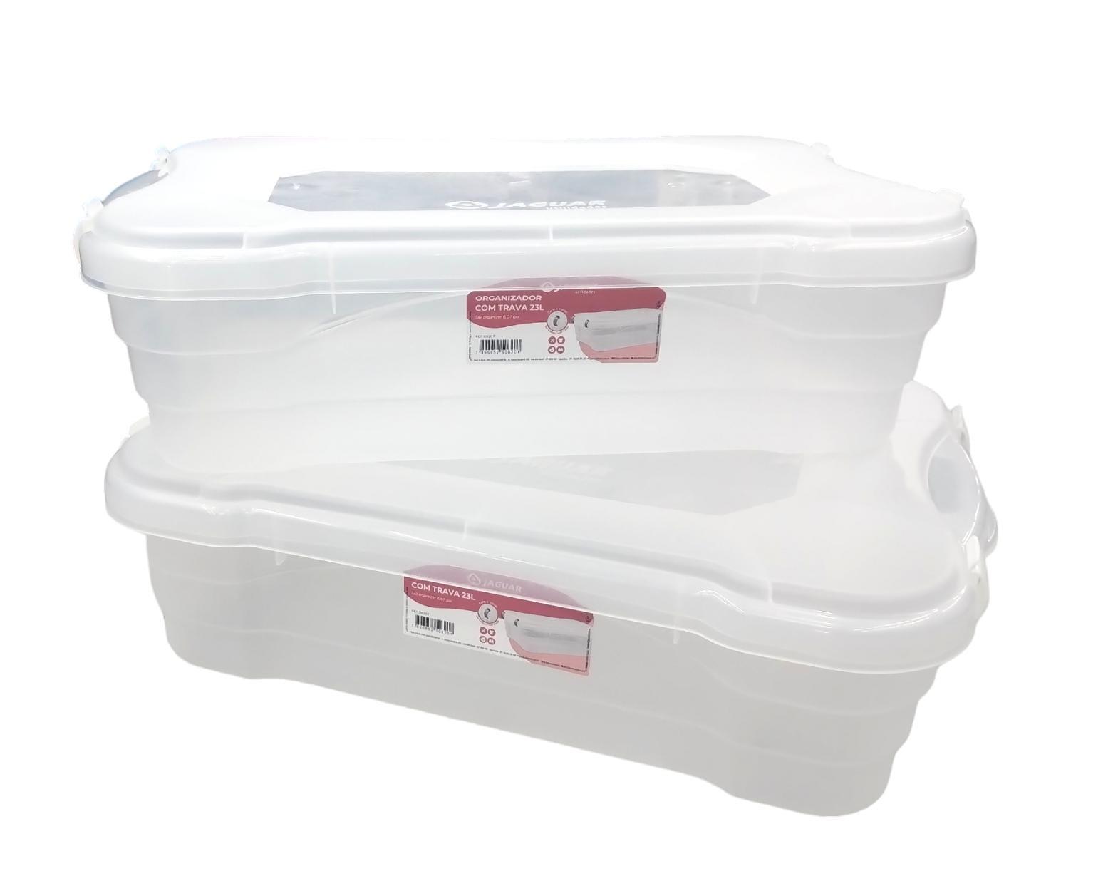 CAJA ORG PLAST C/TRABAS 23L 55X35X15