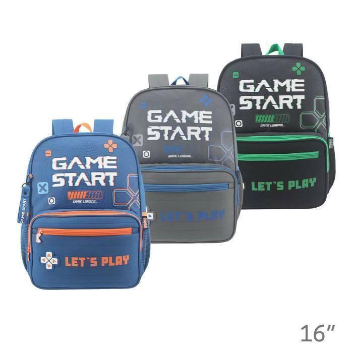 MOCHILA ESPALDA GAMER 16