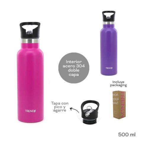 BOTELLA TERMICA TRENDY 500 ML
