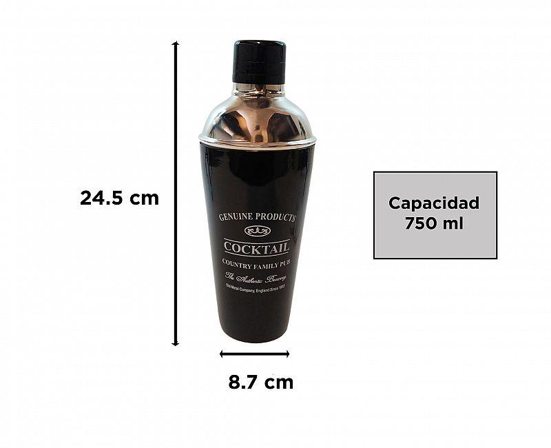 COCTELERA 750ML CON ESTAMPA 8,7*24,5CM. DIAME