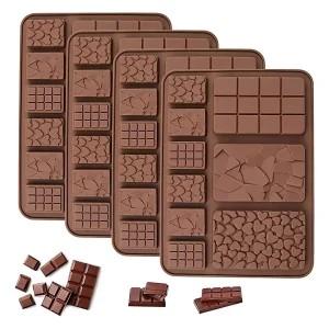 MOLDE SILICONA P/ TABLETA DE CHOCOLATE