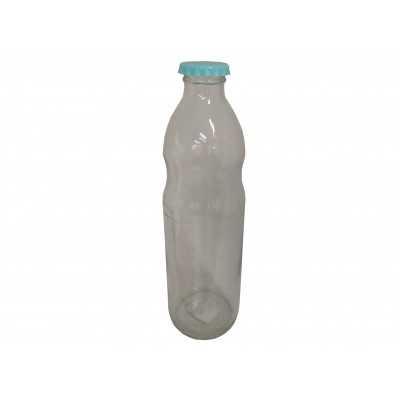 BOTELLA VIDRIO LISA C/TAPA 1 LTR.