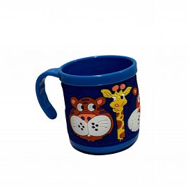 TAZA PLASTICA ENGOMADA INFANTIL