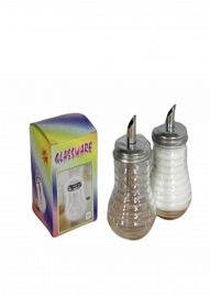 AZUCARERA 14 X 7 CM - 200 ML VIDRIO