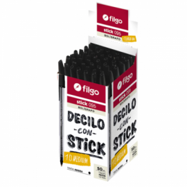 BOLIGRAFO STICK 1.0 NEGRO