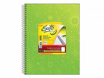 CUADERNO EXITO E7 FORRADO X 60H. = LILA