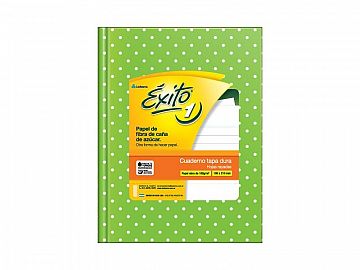CUADERNO EXITO E1 LUNAR VERDE MANZANA =X48