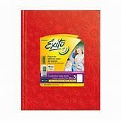 CUADERNO EXITO E3  X 48 ROJO CUADRICULADO #